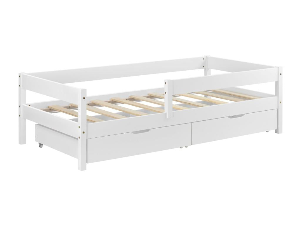 Lit pour enfant avec bois blanc 206x96x50 cm 03 0005419 RJNJ88707