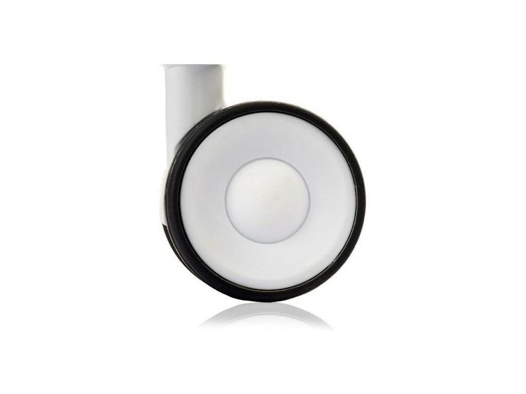 Chariot pliant à Lysvia - Structure métallique grise 2 niveaux en stratifié motif Coeurs - 72x66x43 cm - Lysvia RHZJ46412