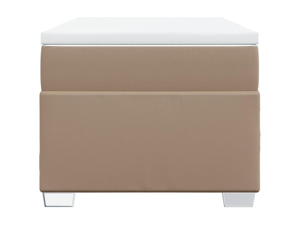 Sommier à Lysvia de lit avec matelas Cappuccino 90x200 cm PPVG90640