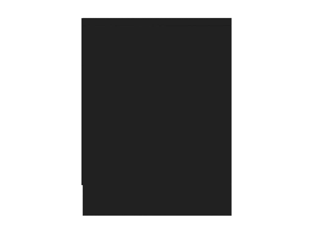 Table de chevet Noir 40x30x40 cm Aggloméré LCPX03613