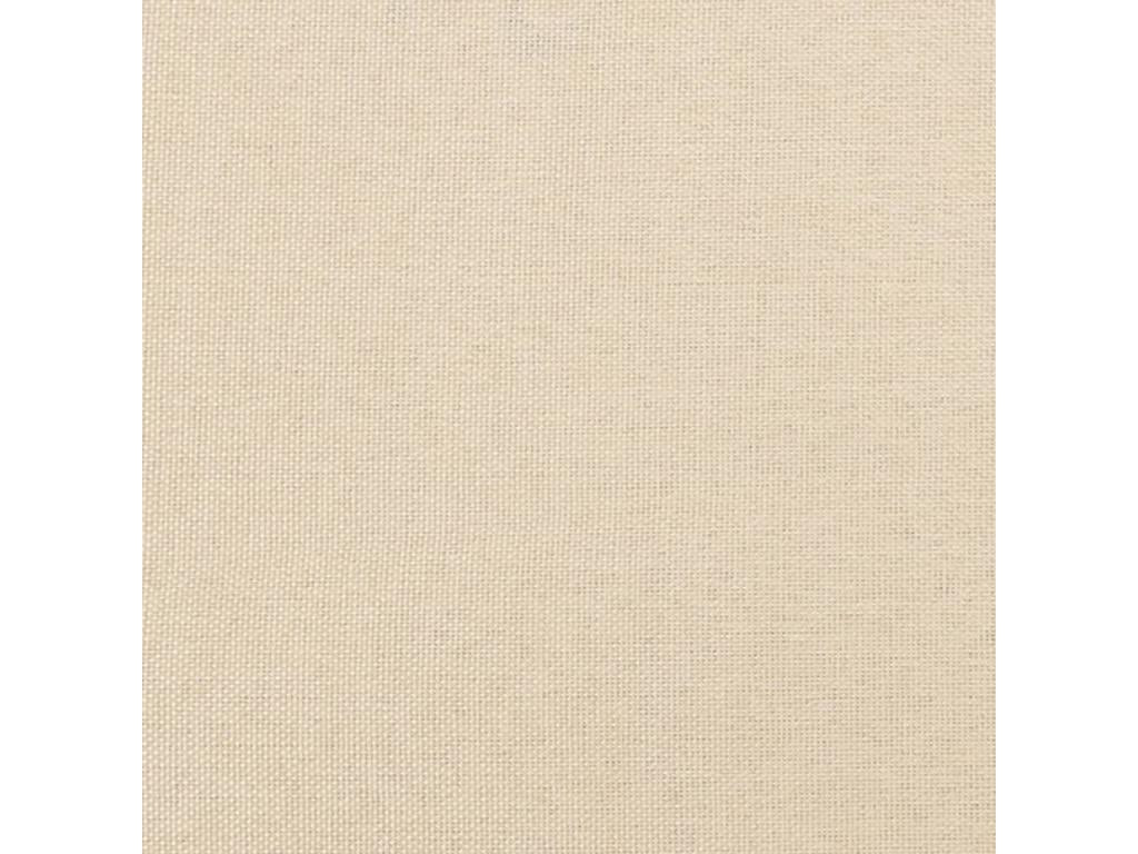 Tête de lit 4 pièces Crème 100x5x78/88 cm Tissu XSZW80712