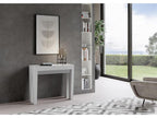 Console extensible 90x40/196 cm Lysvia Small Frêne Blanc KOLO86922