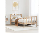 Cadre de lit sans matelas 100x200 cm bois massif de pin GENY12402