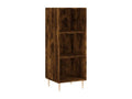 Buffet chêne fumé 34,5x32,5x90 cm bois d'ingénierie JSGD75250