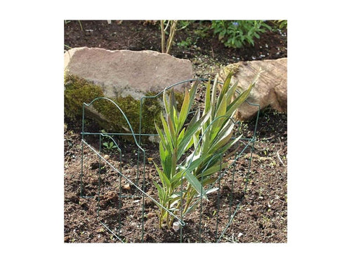 Bordure de jardin en métal Pelouse 3m Lot de 6 VKMZ24992