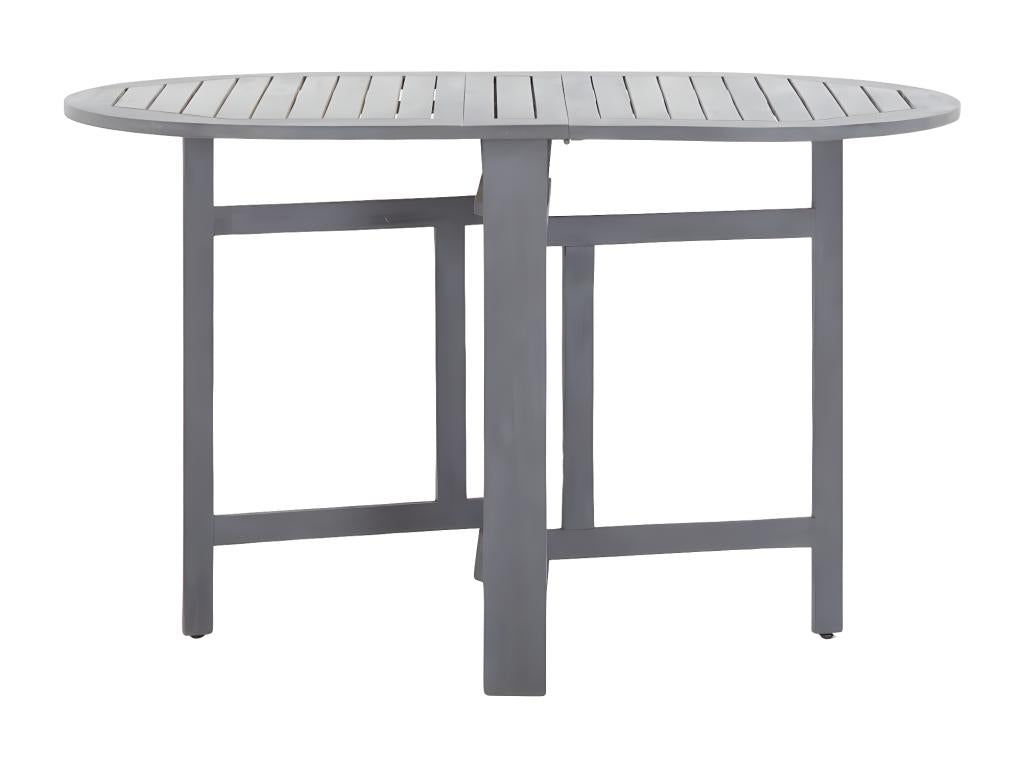 Elariva Premium - Table de jardin Gris 120x70x74 cm Massif du Bois d'Elariva YUTG98418