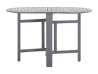 Elariva Premium - Table de jardin Gris 120x70x74 cm Massif du Bois d'Elariva YUTG98418