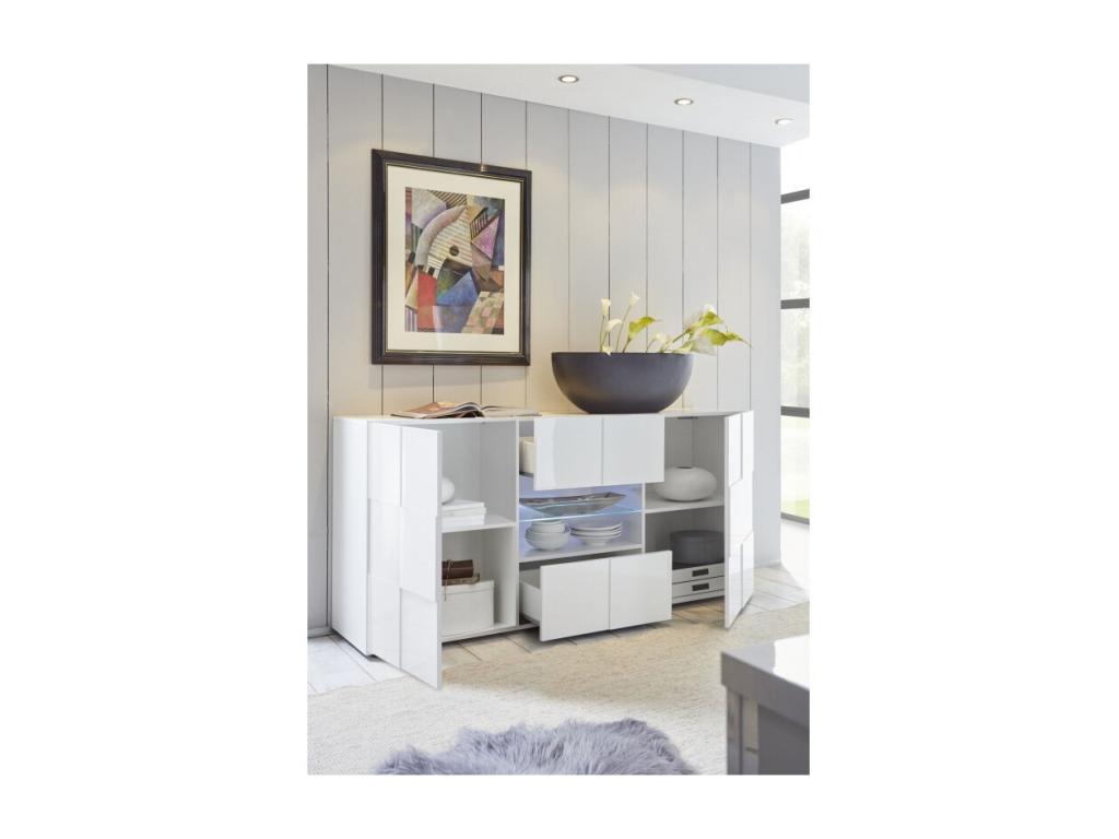 Buffet Dormeva 181 cm blanc RATW89024