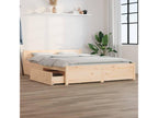 Cadre de lit sans matelas avec tiroirs XRDV27912