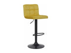 Tabouret de bar en métal jaune 40x40x85 cm TDB10182 PGLO59588