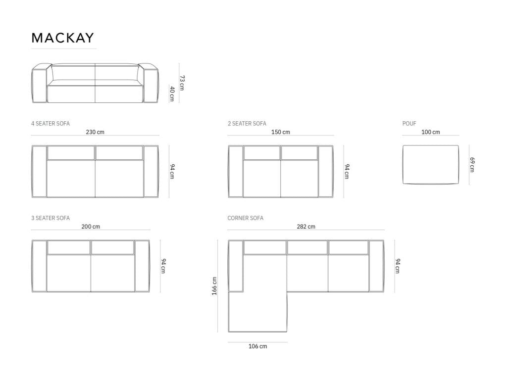 Elariva - Pouf en velours structuré beige - 100x69x40cm FQYU89527