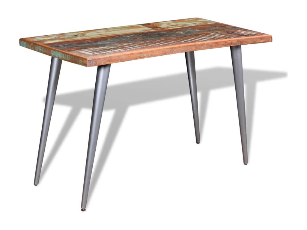 Table à manger Bois de récupération 120x60x76 cm XYXU76630