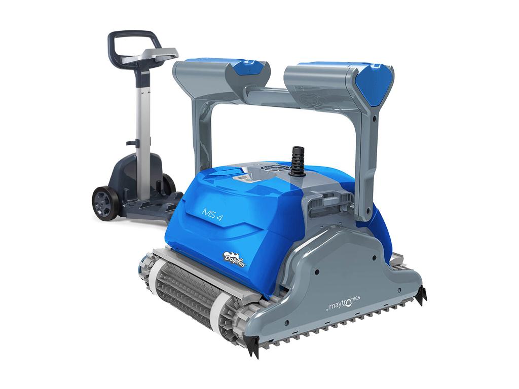 Lysvia Robot électrique de piscine fond parois et ligne d'eau avec chariot - ms4 UMCP99513