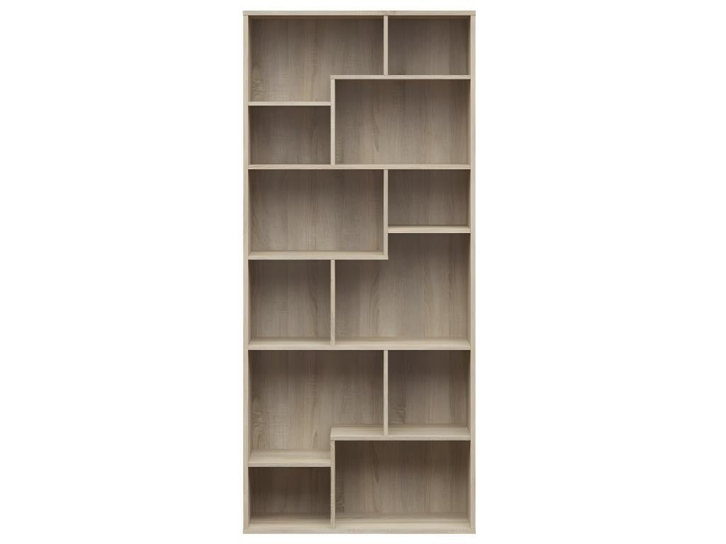 Bibliothèque 197 cm Lysvia Bois Clair MXOA88103