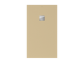 Récepteur 150x90 Lysvia ET BOCH Planeo acrylique rectangle nature sable FPVL73967