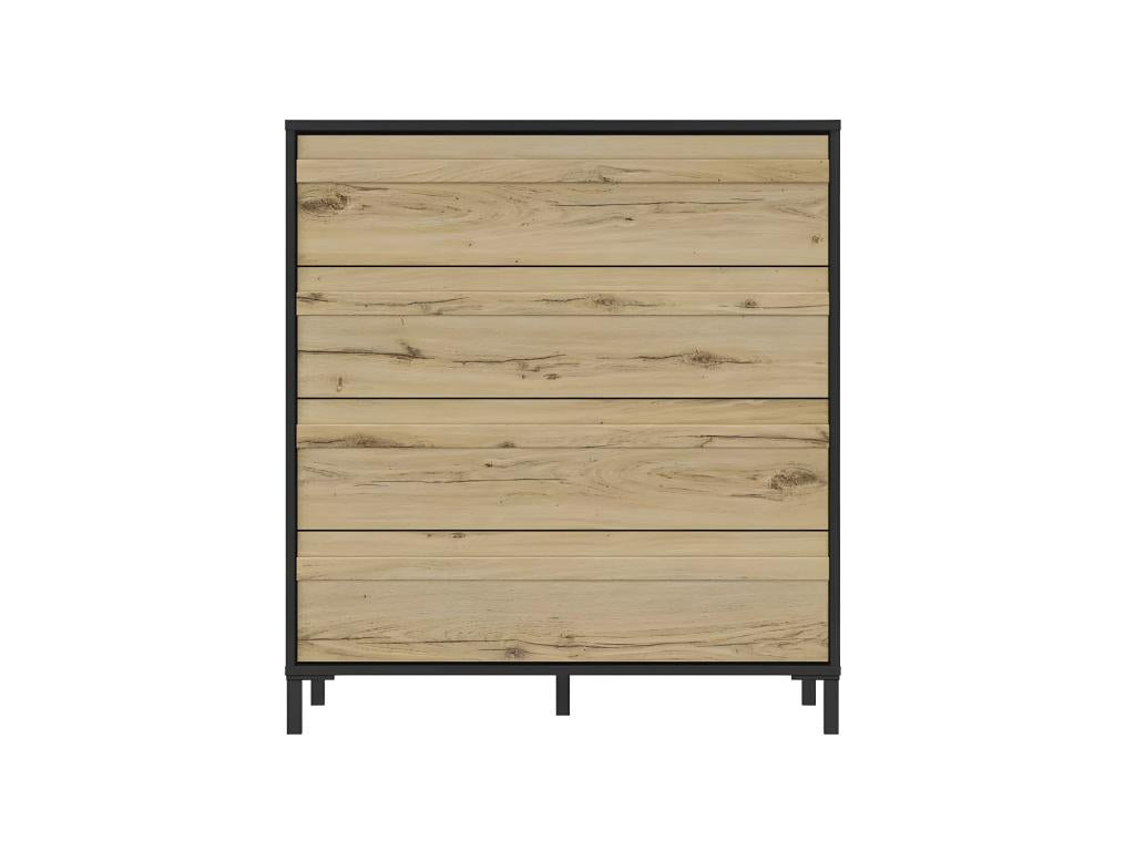 Commode 4 tiroirs Chêne Noir - Dormeva ABVM87339