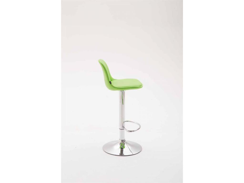 Tabouret de bar - Similicuir / Métal - Vert - Elariva LBMF90460