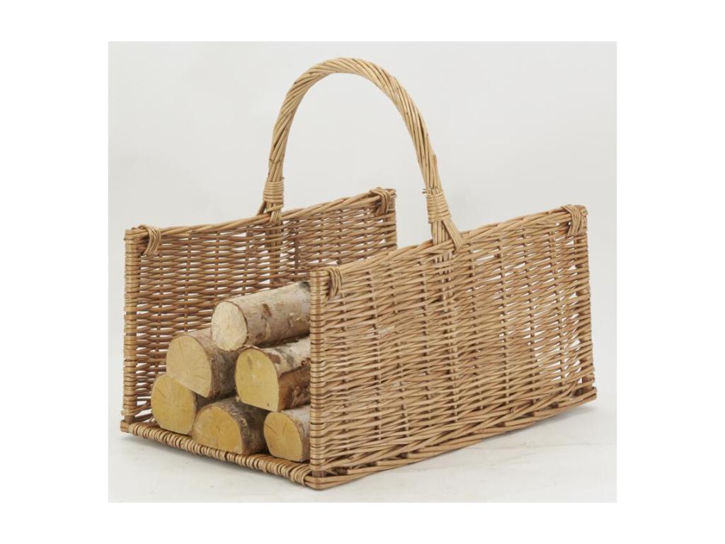 Panier porte-bûches en osier ZHUY87730