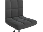 Chaise pivotante de bureau Noir Velours WMKR83129