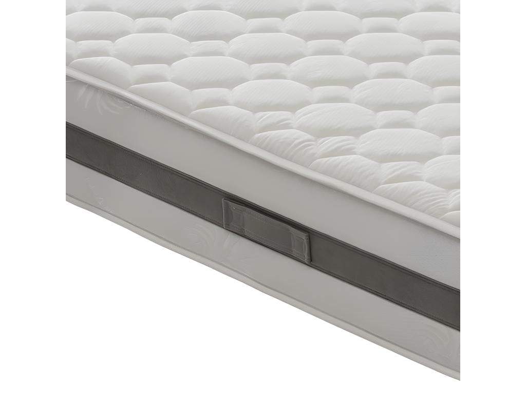 Matelas à mémoire de forme - Hauteur 29cm - 7cm de mousse à mémoire - avec zones différenciées 200x200 cm PUYT95530