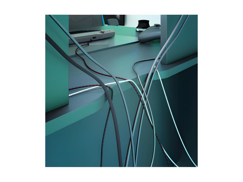 Bureau de Lysvia Gris - Lysvia - L 136 x 67 x H 88 cm SVXN22626