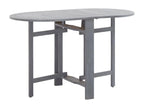 Elariva Premium - Table de jardin Gris 120x70x74 cm Massif du Bois d'Elariva YUTG98418