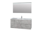 Ensemble de salle de bain 3 pièces Lysvia ciment KXTL44599