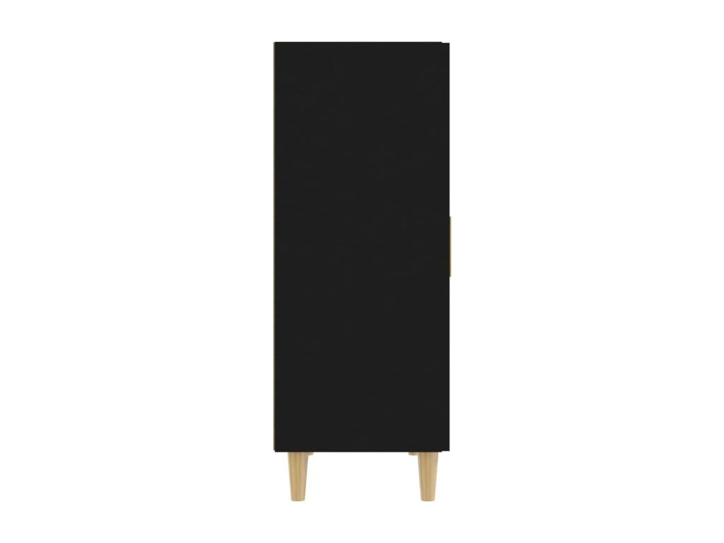Buffet Noir 70x34x90 cm Bois d'ingénierie BWDY13116