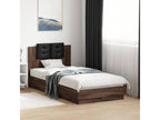 Cadre de lit avec tête de lit chêne marron 75x190 ZLNX51867