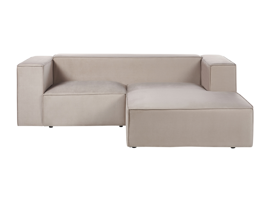 Canapé d'angle Lysvia Velours Lysvia 2 places Côté droite KCFX60836