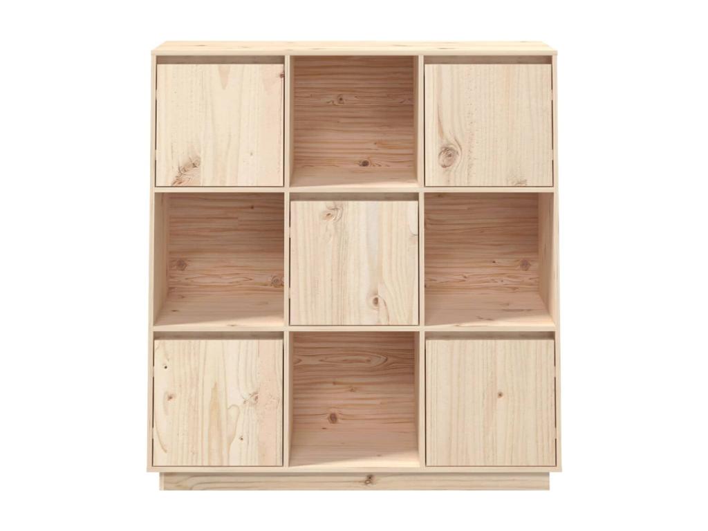 Buffet 110,5x35x117 cm Bois de pin massif QFIH44389