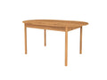 Dormeva - Table ovale à rallonges en chêne sauvage huilé naturel 90x160 SGKT15360