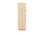 Buffet 110,5x35x117 cm Bois de pin massif QFIH44389
