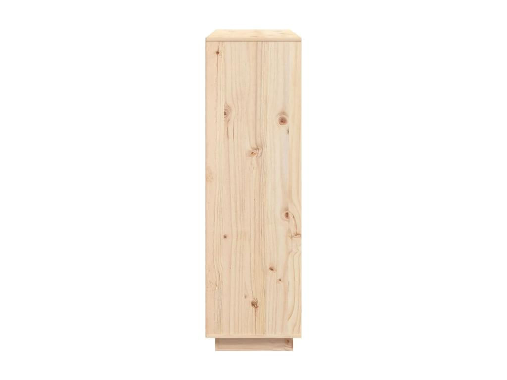 Buffet 110,5x35x117 cm Bois de pin massif QFIH44389