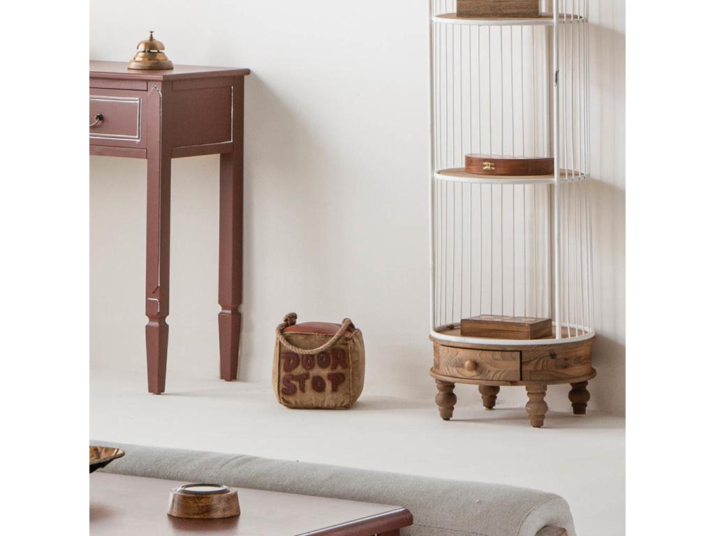 Échecs magnétiques avec boîte semi-ronde en bois marron d23x2h MFFC50595