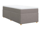 Sommier à Lysvia de lit avec matelas Lysvia 90x200 cm Tissu STPT40646