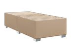 Sommier à Lysvia de lit avec matelas Cappuccino 90x200 cm PPVG90640