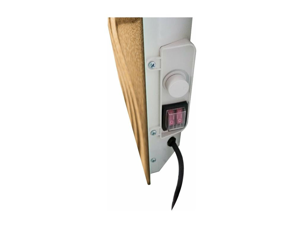 Radiateur sèche-serviettes électrique 1200 W blanc CKFA41083