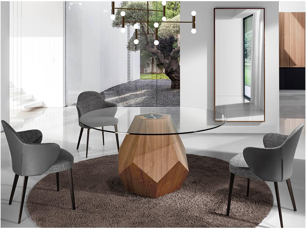 Chaise tissu et cuir éco gris et pieds acier - Lot de 2-Couleur 52 WTDH87931