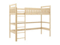 Lit mezzanine LB002 80x180 cm Beige MHUZ39004