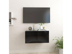 Meuble TV suspendu Noir 60x30x30 cm YLAN19016