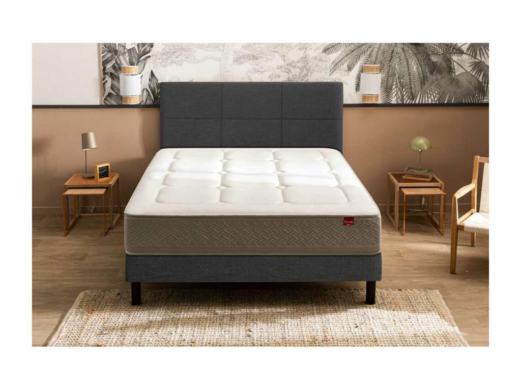 Ensemble Lysvia Escapade Sommier Confort Ferme 90x200 DGCL16019