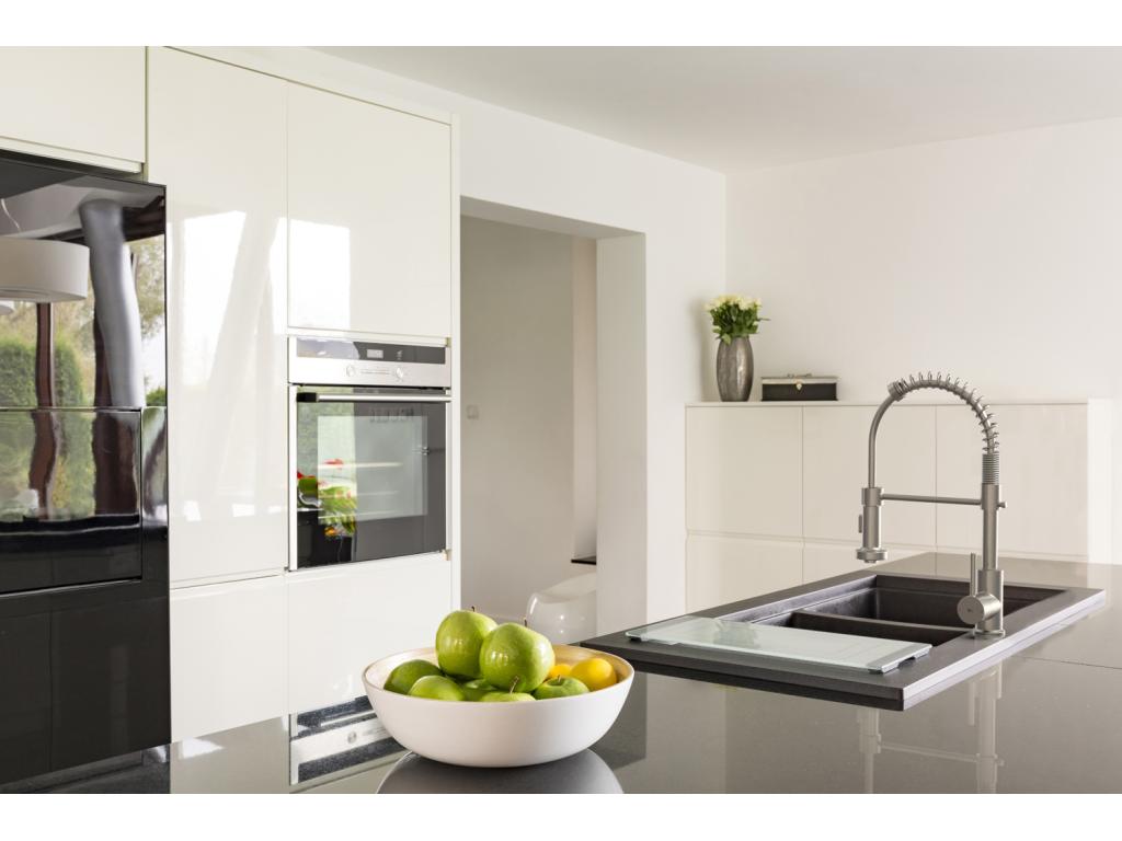 Elariva mitigeur évier à douchette mobile façon inox - Elariva QLOT16801