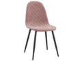 Chaises de salle à manger 4 pcs Rose Velours 16 GUKY01815