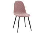 Chaises de salle à manger 4 pcs Rose Velours 16 GUKY01815