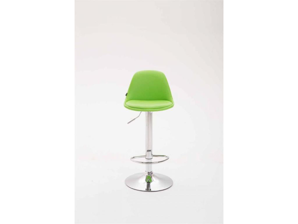 Tabouret de bar - Similicuir / Métal - Vert - Elariva LBMF90460