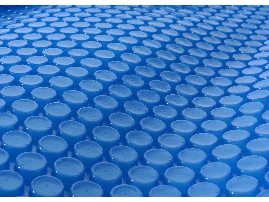 Revêtement pour piscine/Elariva bâche thermique/solaire épaisseur 200 µm - rectangulaire 3x2 m bleu AEOO73070