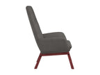 Fauteuil de détente Gris clair Tissu CZOE93451