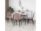 Chaises de salle à manger 4 pcs Rose Velours 16 GUKY01815