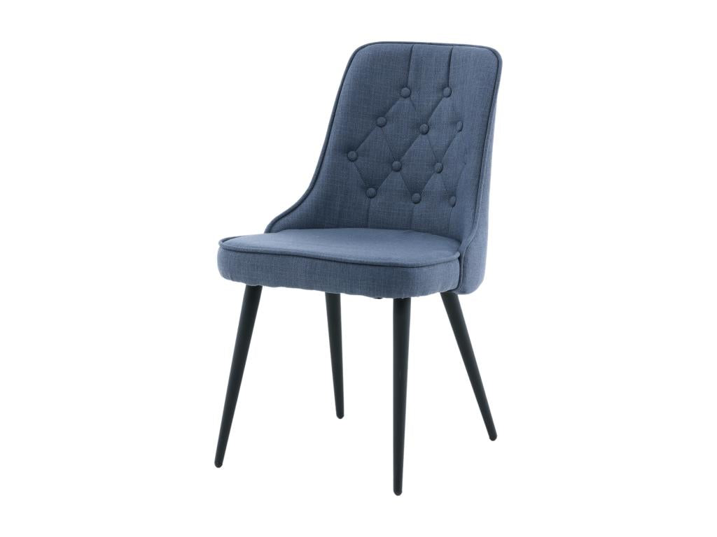 Chaise longue VELVET Lysvia DRC 1NOS 50x66x89 Noir OHFF84122